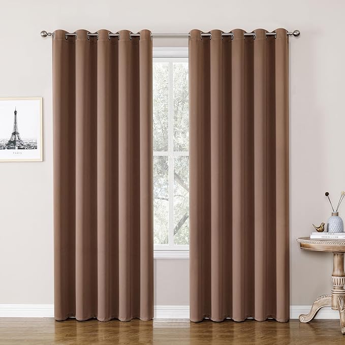 ChrisDowa Blackout Curtains 70 inches Wide by ChrisDowa