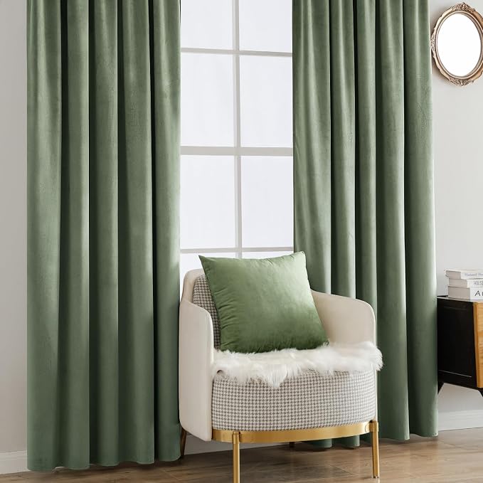 MIULEE Velvet Curtains 90 inches - Image 7