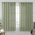 LAMIT Extra Wide Linen Curtains by LAMIT