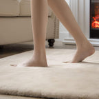 Ashler Faux Fur Rug, Upgraded Soft Faux Rabbit Fur, 2 x 3 Feet, Machine - Image 7