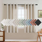 H.VERSAILTEX Luxurious Natural Linen Curtains by HVERSAILTEX