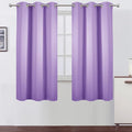 LEMOMO Lavender Blackout Curtains 42 x 63 Inch Length/Set of 2 Curtain by Lemomo