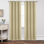 Joydeco Blackout Curtains 54 Inch Length 2 Panels Set, Thermal Insulated Long by JOYDECO