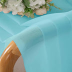 OVZME Sheer Curtains 63 inch Length 2 Panels Set - Image 3