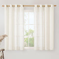 LAMIT 54 Inch Length Linen Curtains by LAMIT