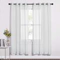 NICETOWN Light Gray Sheer Curtains by NICETOWN
