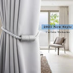 4 Pack Strong Magnetic Curtain Tiebacks Outdoor Elegant Decorative Tie Backs - Image 6