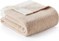 Snuggle Sac Twin XL Bed Blanket 66x90 inches, Super Soft Warm Beige Blankets by SnuggleSac