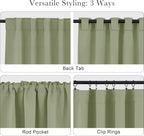 PONY DANCE Short Blackout Curtains - Image 5