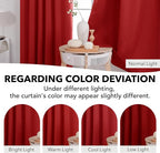 Deconovo Red Curtains for Christmas - Image 6