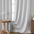 CUCRAF Blackout Curtains Room Darkening Window Curtain Panels, Rod Pocket - Image 5