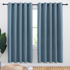 NICETOWN Bedroom Curtains Blackout Drapery Panels, 2 Panels, 70 x 72 inches by NICETOWN