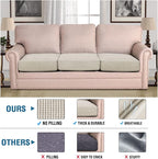 H.VERSAILTEX Super Stretch Couch Cushion Covers Sofa Cushion Slipcovers - Image 5