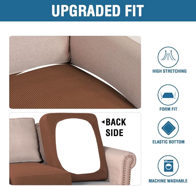 H.VERSAILTEX Super Stretch Individual Seat & Couch Cover Sets - Image 5