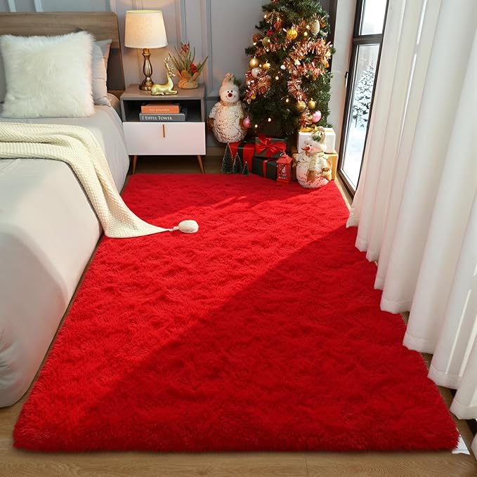 Amearea Premium Soft Area Rug 4x5.3 Feet, Modern Fluffy Rugs - Image 3