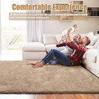Ultra Soft Fluffy Area Rugs for Bedroom Living Room 10x14, Nursery Rug - Image 6