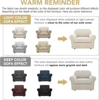 H.VERSAILTEX 2-Pieces Armchair Cover Chair Slipcovers - Image 4