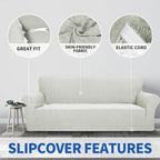 ZNSAYOTX 1 Piece Jacquard Couch Covers - Image 3