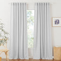 RYB HOME Linen Sheer Curtains by RYBHOME