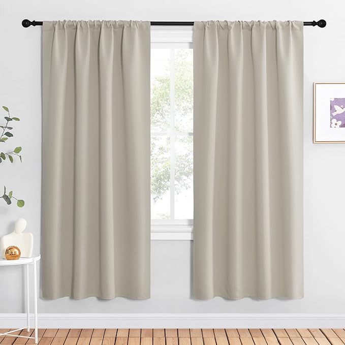NICETOWN Blackout Curtains for Living Curtains, Room Darkening Window Curtain by NICETOWN