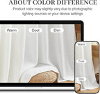 Snow White Pinch Pleated Curtains 96 inches long - Image 9