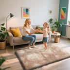 Shag Area Rug for Bedroom 3x5, Fluffy Area Rugs for Living Room, Soft Fuzzy Rug - Image 7
