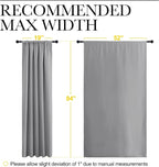 NICETOWN Blackout Curtains 84 inches Length - Image 7