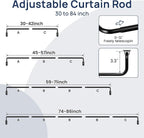 ENJOYBASICS Blackout Curtain rod - Image 5
