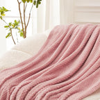 Exclusivo Mezcla Fleece Bed Blanket Queen Size, Super Soft and Warm Blankets - Image 5