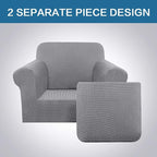 H.VERSAILTEX 2-Pieces Armchair Cover Chair Slipcovers - Image 3