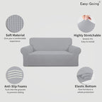 Easy-Going Stretch Oversized Loveseat Slipcover 1-Piece Sofa Cover Furniture - Image 3