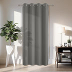 Joydeco Blackout Door Curtain for Doorway Privacy 108 Inches Long, Grommet by JOYDECO
