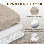 Rugs for Living Room 6x9, Alfombras para Salas Shag Large Plush Soft Area Rug - Image 5