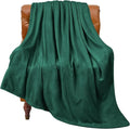 BEDELITE Fleece Blanket Christmas Forest Green Throw Blankets by BEDELITE