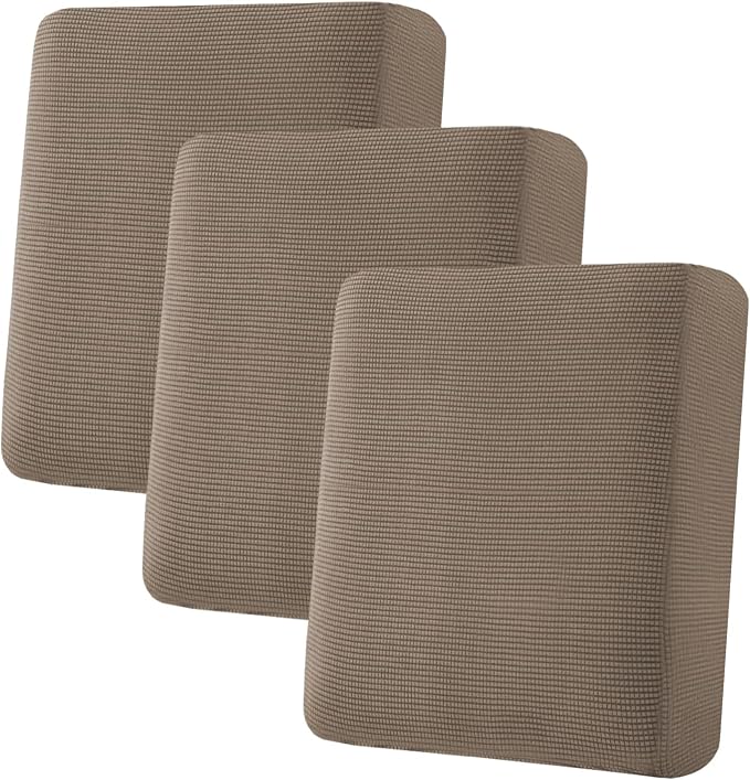 H.VERSAILTEX Super Stretch Individual Seat Cushion Covers Sofa Covers Couch by HVERSAILTEX
