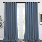 NICETOWN Stone Blue Curtain Panels by NICETOWN