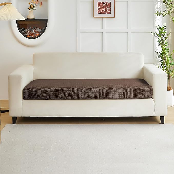 Couch Covers for 2 Cushion Sofa Pet Friendly Couch Cushion Covers Universal by Disayu
