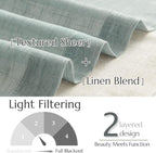 jinchan Linen Farmhouse Valances - Image 7