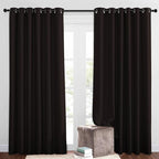 NICETOWN Room Darkening Slding Glass Curtain Panels by NICETOWN