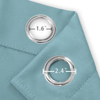 LEMOMO Blackout Curtains 42 x 63 inch/Stone Blue Curtains Set of 2 - Image 5
