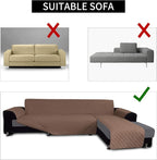 Easy-Going Sofa Slipcover L Shape Sofa Cover Sectional Couch Cover Furniture - Image 3