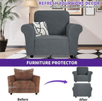 ZNSAYOTX Super Stretch Chair Slipcover, New Striped Sofa Chair Covers - Image 2
