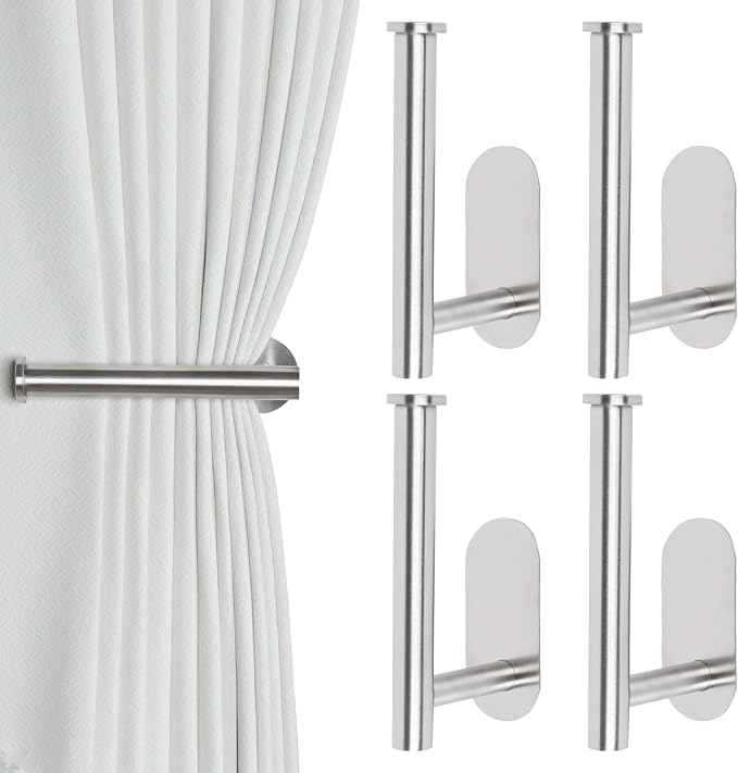 Groleca Adhesive Curtain Holdbacks by GROLECA