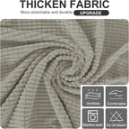 U-NICE HOME Stretch Futon Cover Armless Bed Slipcover - Image 5