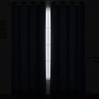 LEMOMO Navy Blue Thermal Blackout Curtains/52 x 108 Inch/Set of 2 Panels Room - Image 3