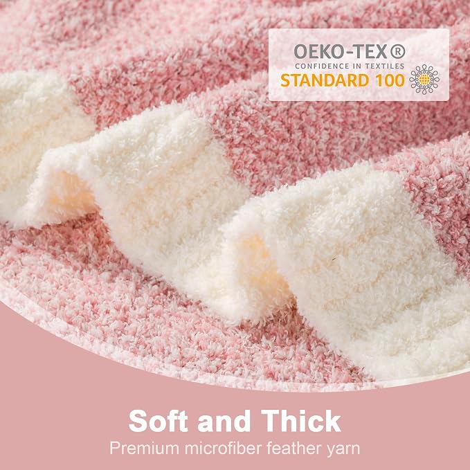 Snuggle Sac Buttery Pink Throw Blanket - Image 5