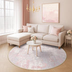 Washable Area Rugs 4ft Non-Slip Modern Abstract Soft - Image 9
