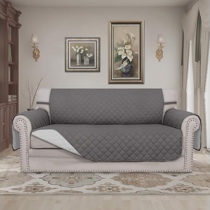 Easy-Going Sofa Slipcover Reversible Loveseat Sofa Cover Couch Cover - Image 2