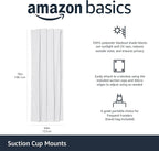 Amazon Basics Portable Room Darkening Light Blocking Blackout Curtain Shade - Image 2