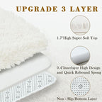 Area Rugs 9x12 Living Room, Shaggy Carpet Soft Plush Furry Bedside Rug Large - Image 4